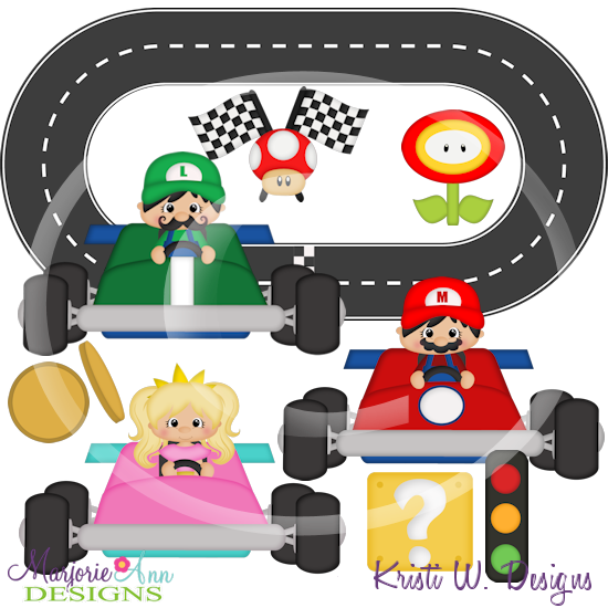 Racing Friends EXCLUSIVE SVG Cutting Files + Clip Art - Click Image to Close